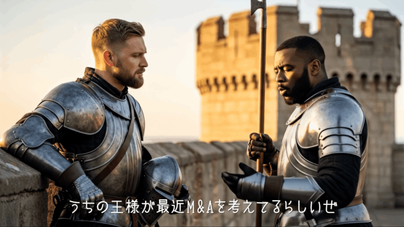 王と兵士「M&Aの噂」篇